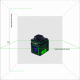 Лазерный уровень ADA Cube 360 Green Professional Edition Арт. А00535 (С Зелёным лучом)_3