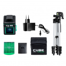 Лазерный уровень ADA Cube 360 Green Professional Edition Арт. А00535 (С Зелёным лучом)