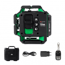 Профессиональный лазерный уровень ADA LaserTANK 4-360 GREEN Basic Edition (Зеленый луч) Арт. А00631